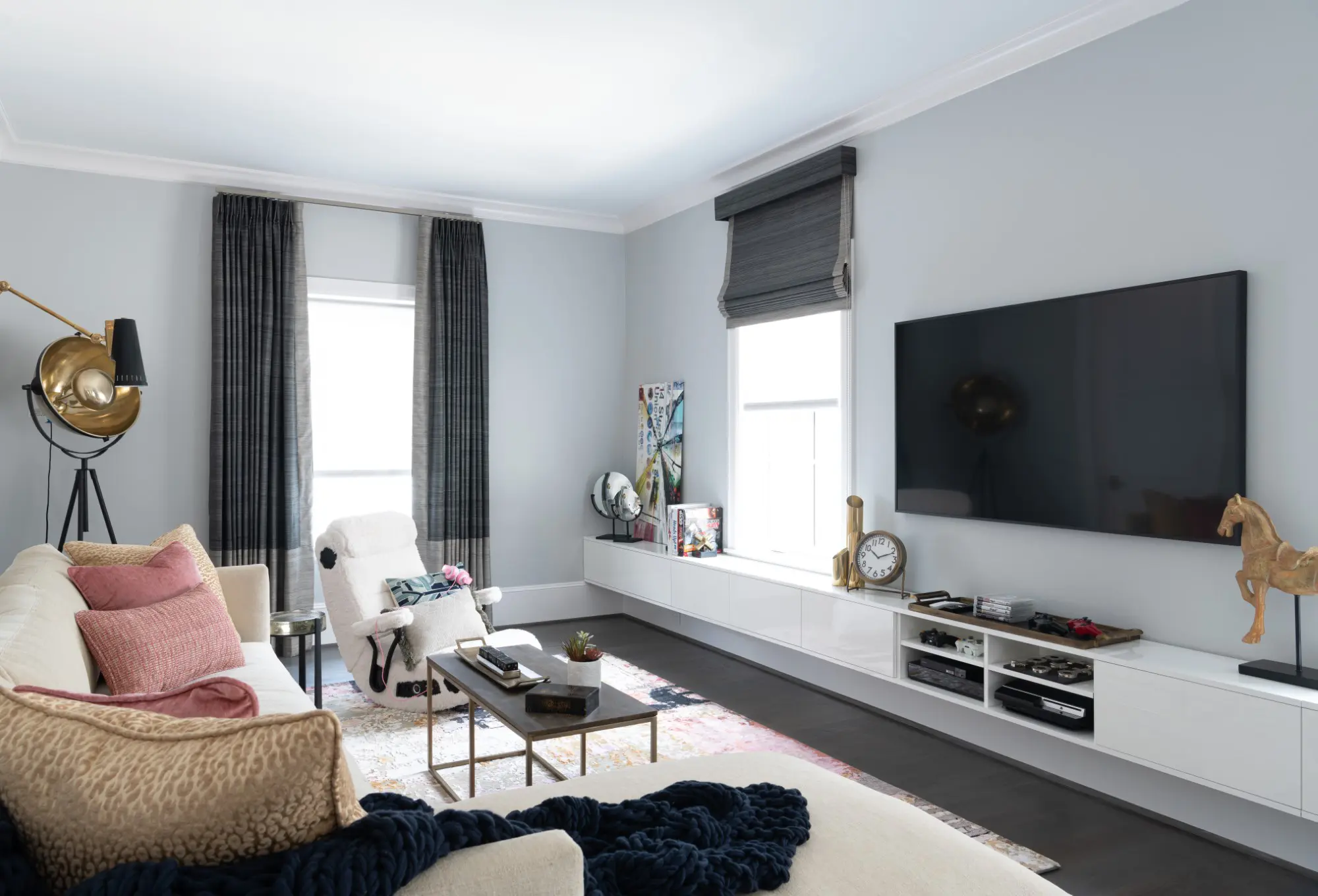 The game room by lii Design. (Photo by Michael Hunter Photography)