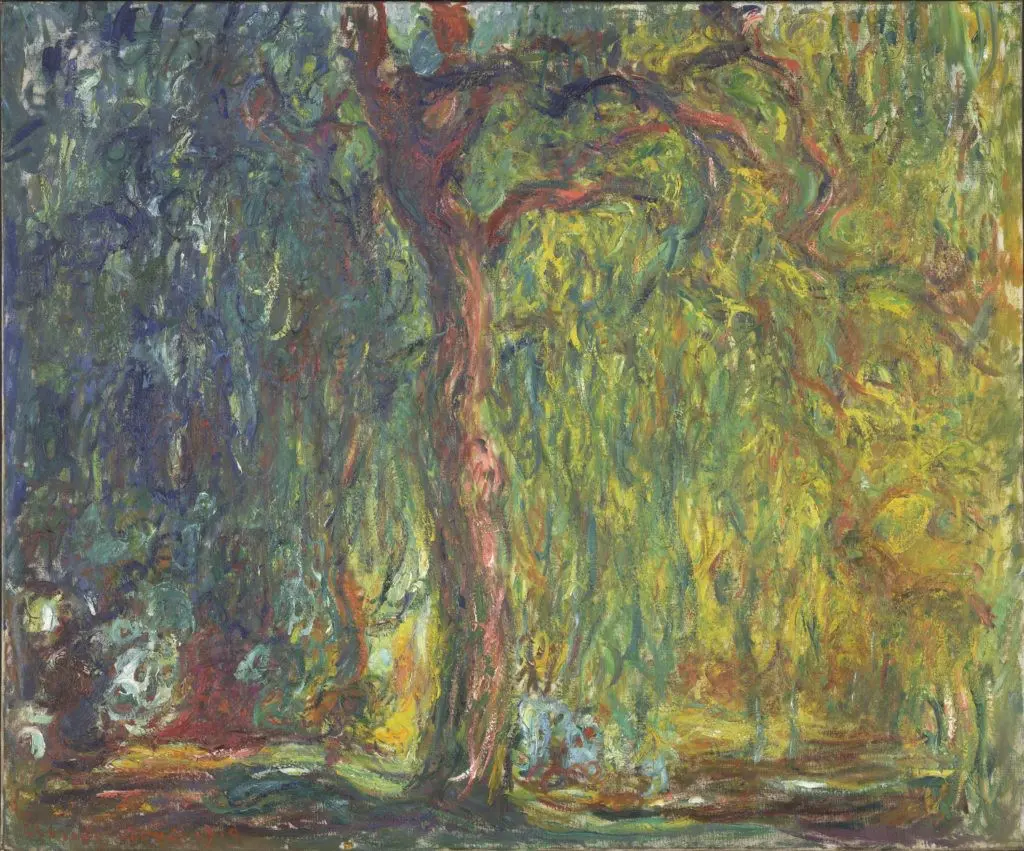 Monet's "Weeping Willow," 1918-1919