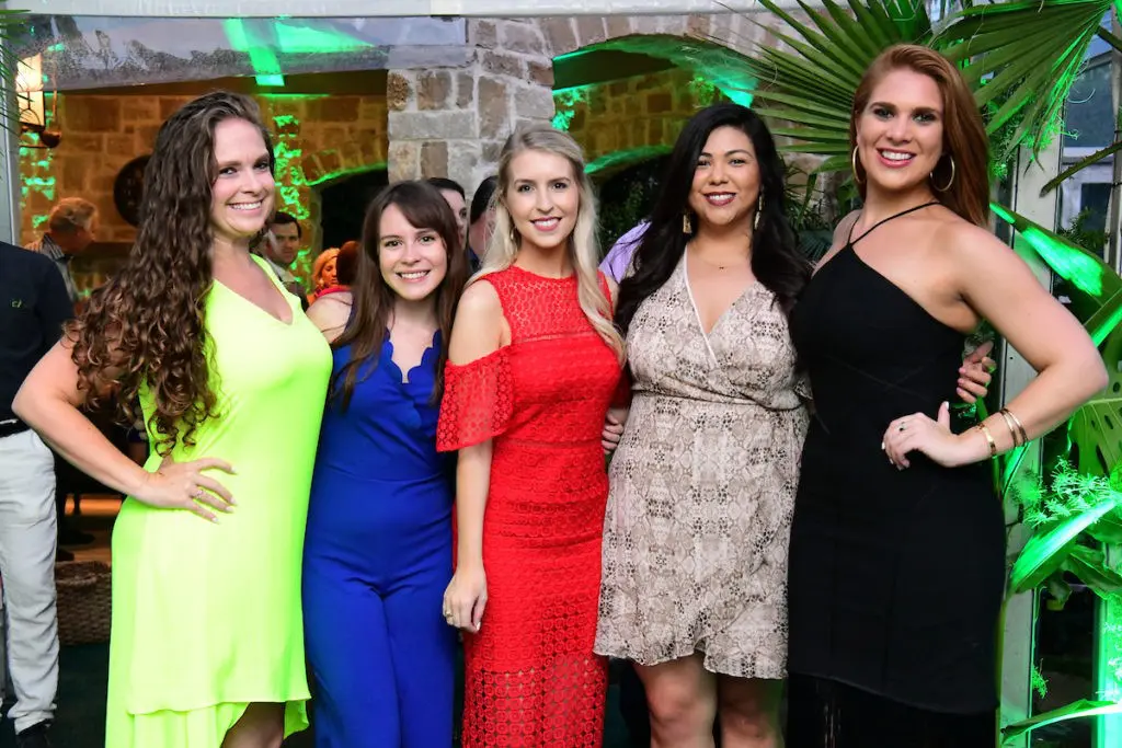 Monica Lunsford, Melissa McDaniel, Grace Gosnell, Victoria Villarreal, Alexa Bode (Photo by Daniel Ortiz)