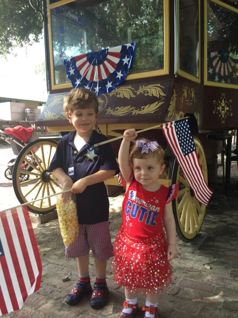 Old Fashioned Fourth is a family event at Dallas Heritage Village. 
