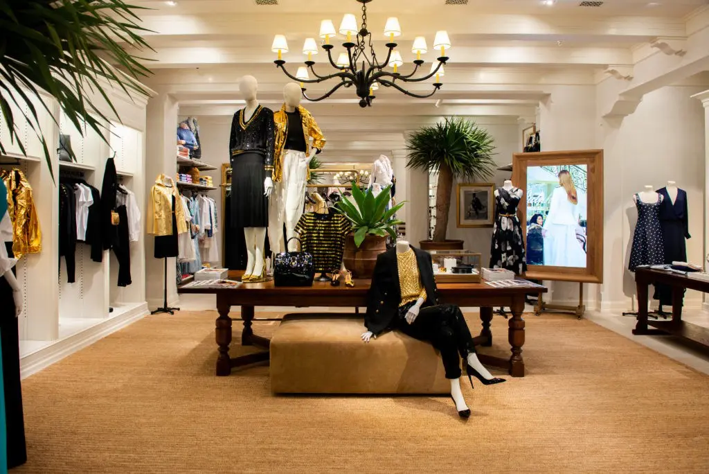 Ralph Lauren's new digs in the Houston Galleria are light and breezy. (Photo by Emile C. Browne)