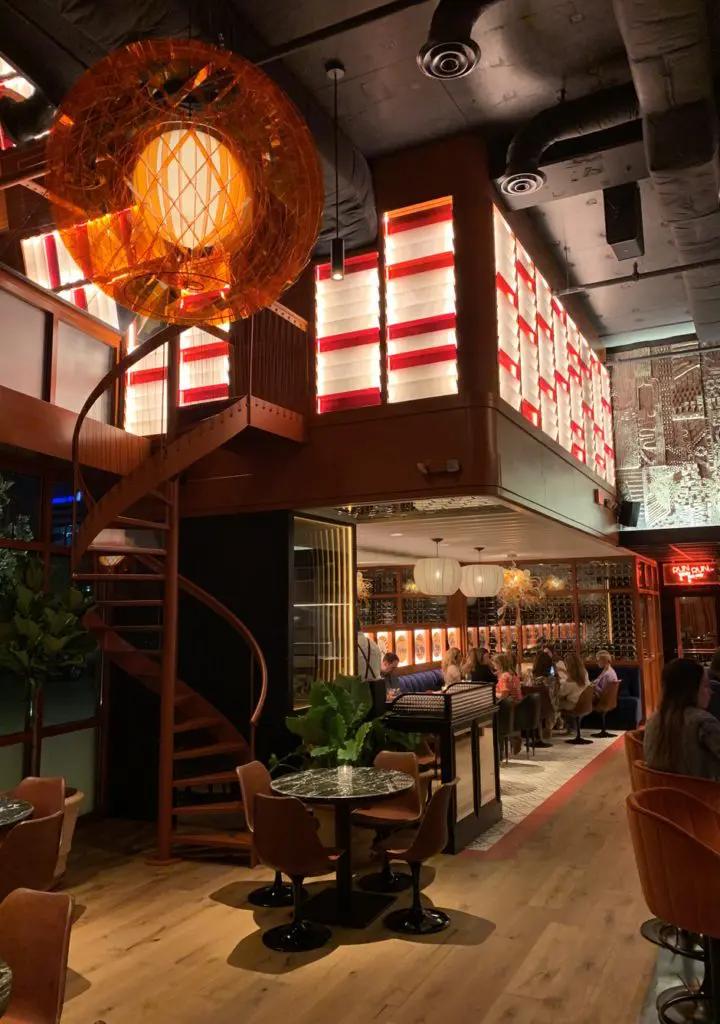 The interior design was built around the concept of scenes.  (Photo by Public Content)