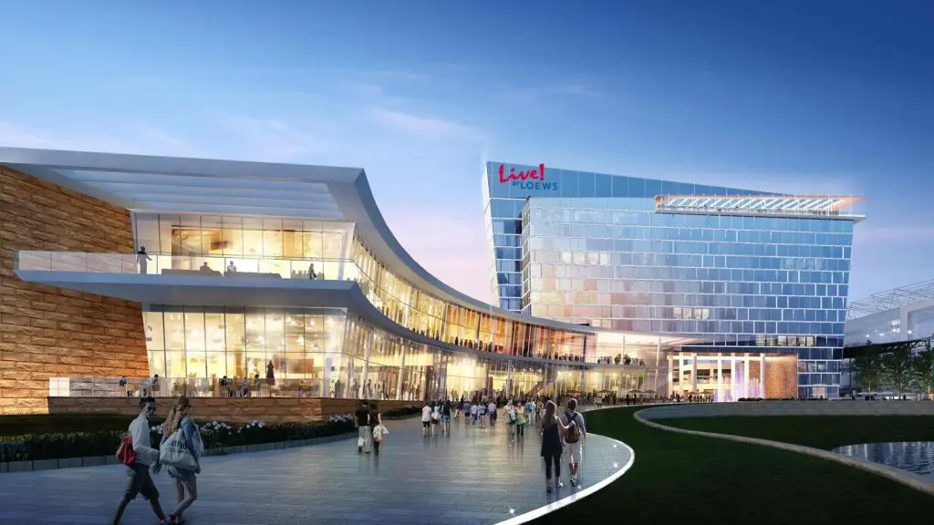 Live! by Loews is opening at Texas Live! this August. Courtesy of Cordish
