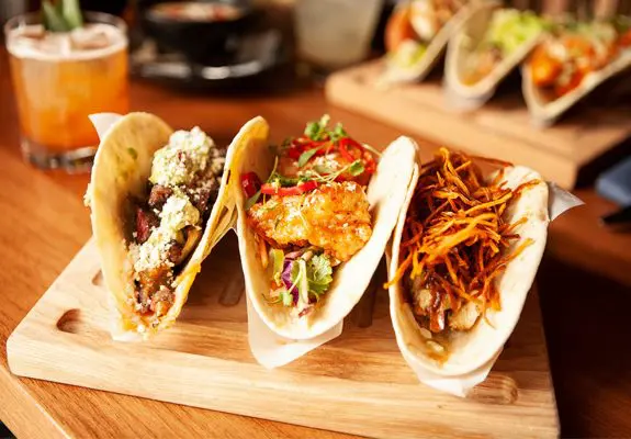 Head to The Union to grab some quality tacos from TacoLingo.
