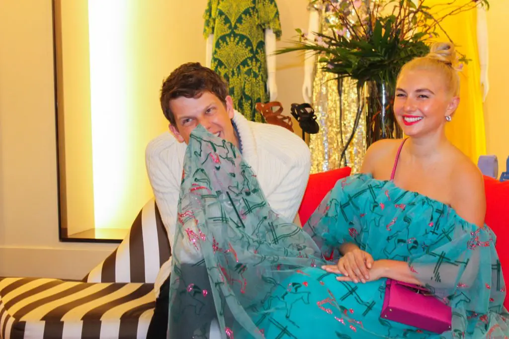 Star Fashion Designer Swoops Into Dallas for Dinner With His Gal Pals