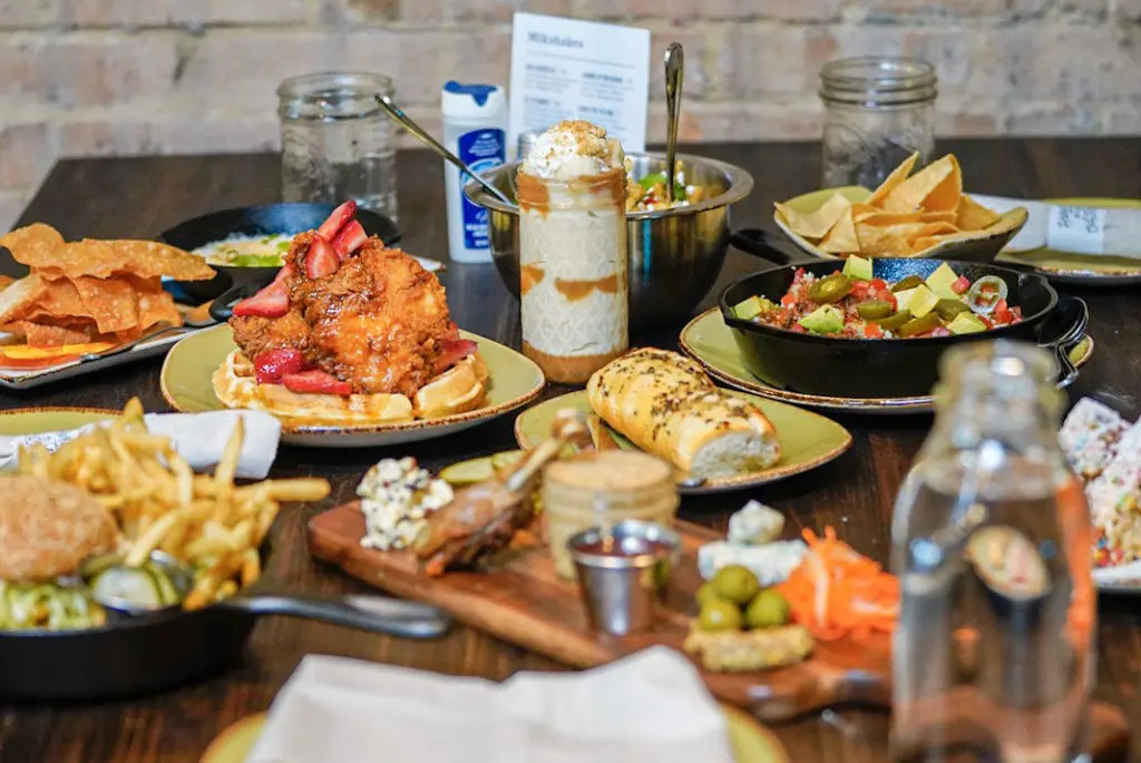 There's lots to choose from the scratch made food menu at Punch Bowl Social.