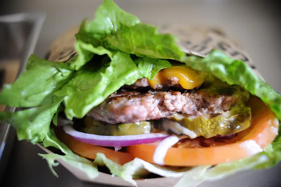 You can find top-rate meat and an array of veggie burgers at Burganic Hub. 