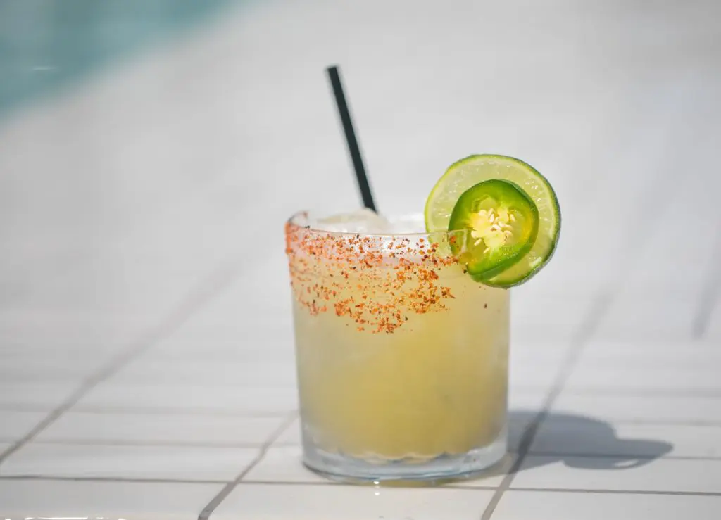 The Skyline Margarita at Waterproof. 