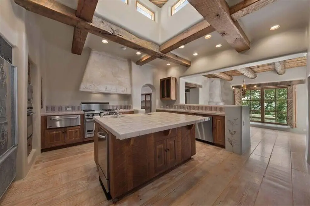 The kitchen is any chef's dream.