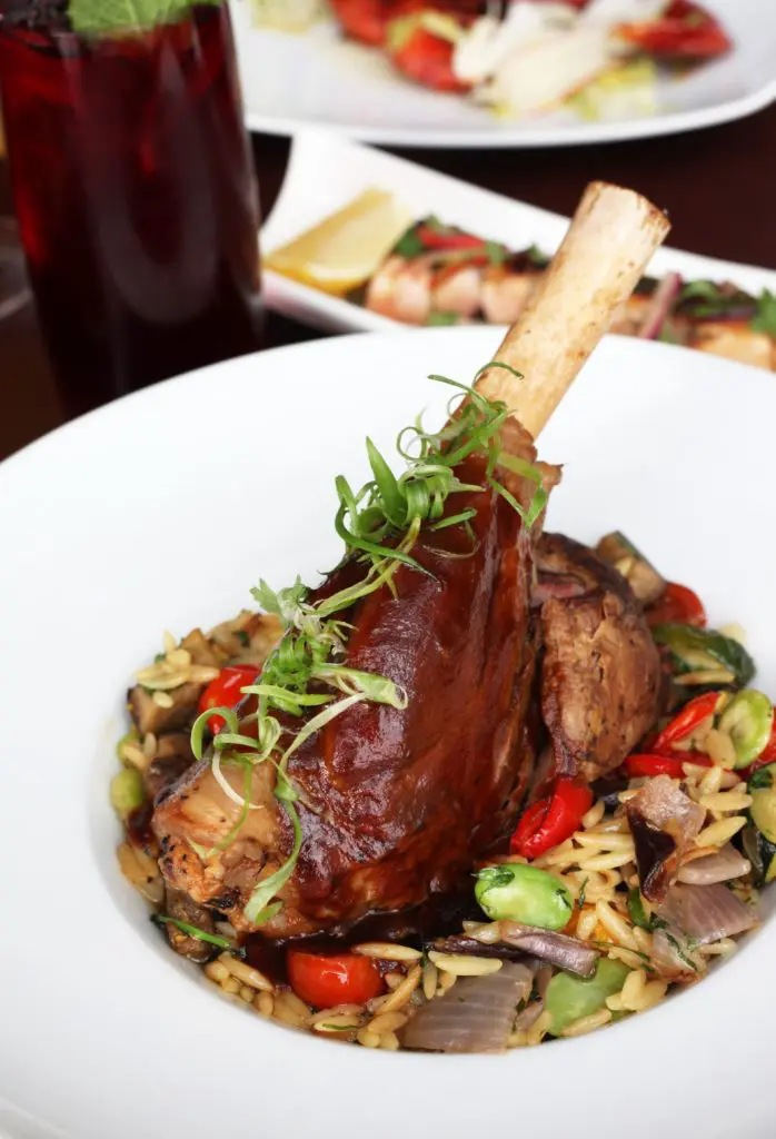 Australian lamb is a great dish. 