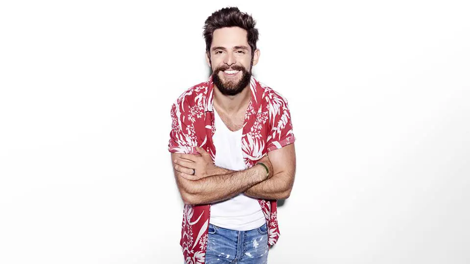 Thomas Rhett is performing at Dos Equis Pavilion this Friday.