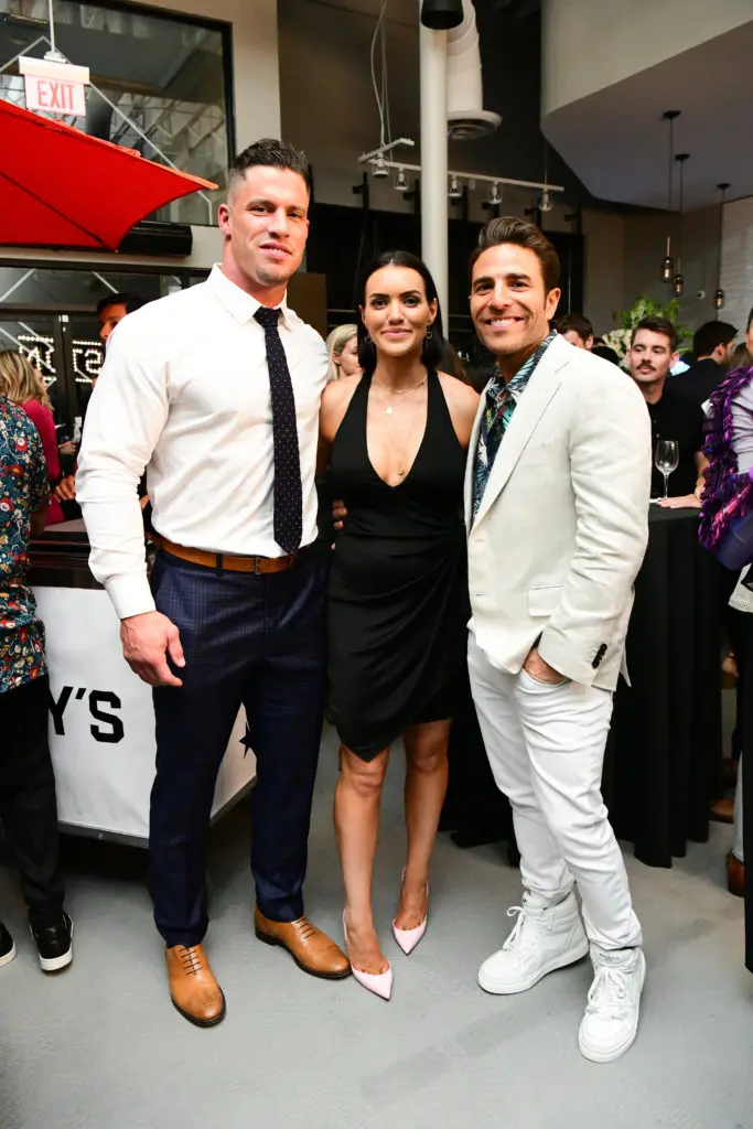Brian & Megan Cushing, Barry's CEO Joey Gonzalez (Photo by Daniel Ortiz)