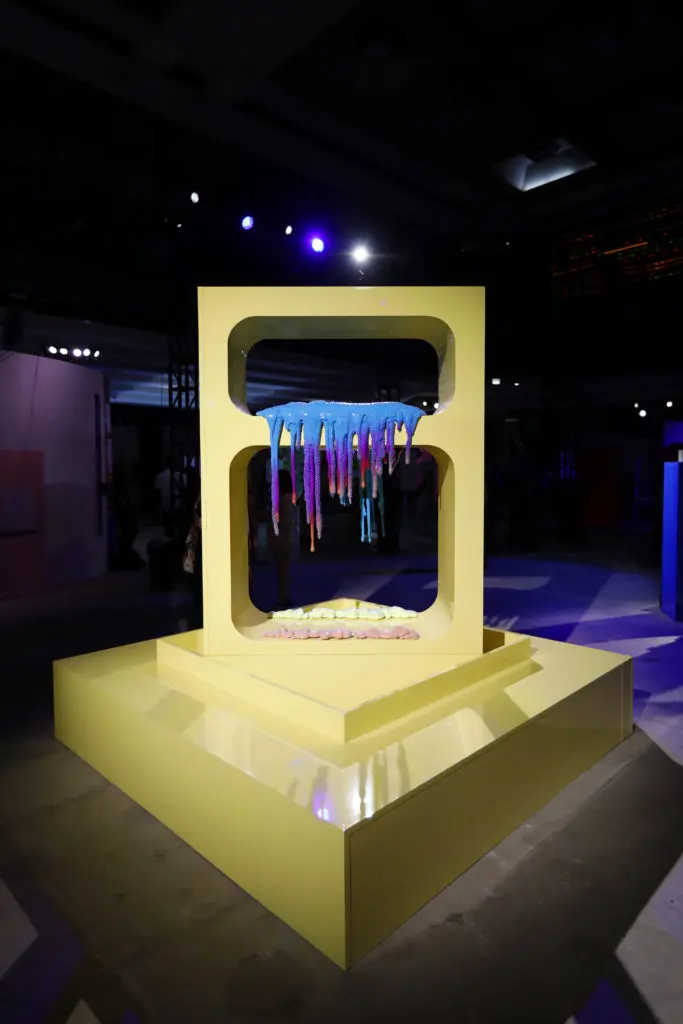 Drips, blobs, and squishes are Lam's specialty. (Photo by Getty for Refinery 29)