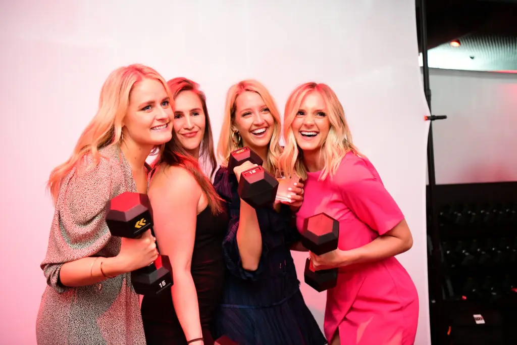 Emily Schmit, Jenn Reese, Madi Larsen, Morgan Merritt (Photo by Daniel Ortiz)