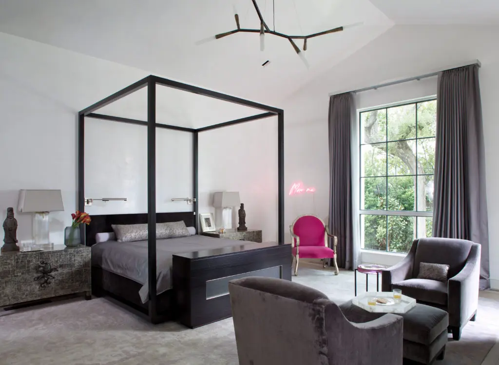 The master bedroom (Photo by Emily Minton Redfield)