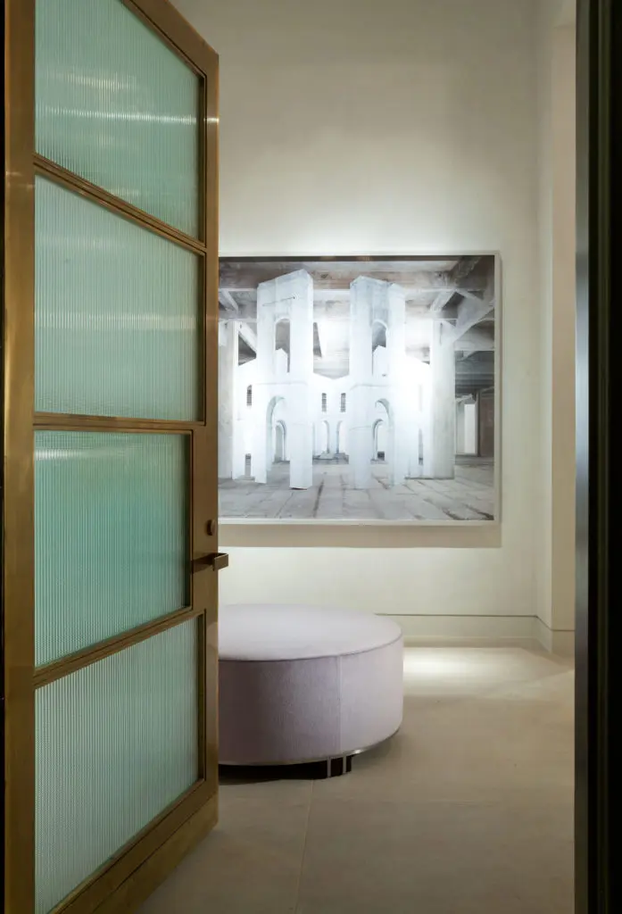 Noemie Gould's 'In Search of the First Line IV' 2014 (Photo by Emily Minton Redfield)