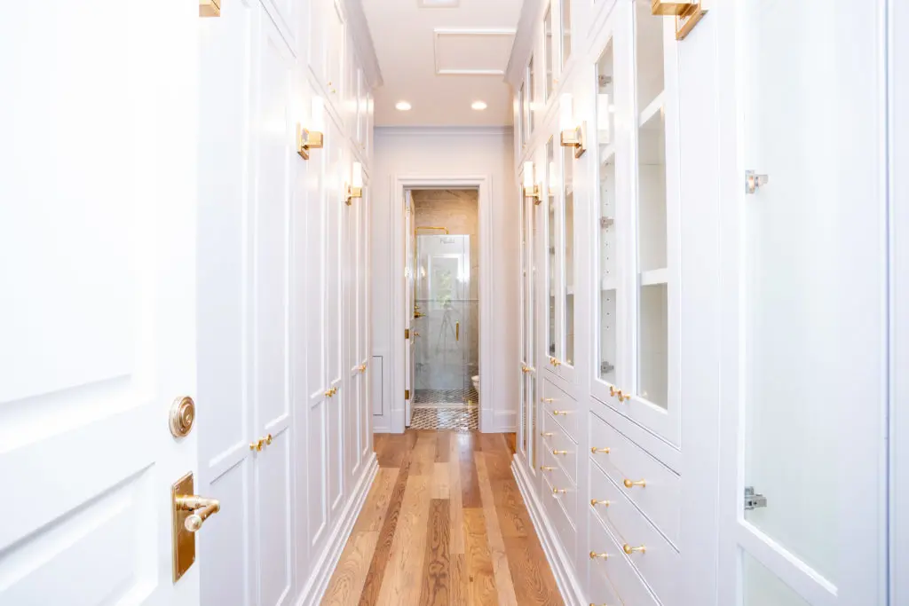 Her closet in the master bedroom. (Photo by Savannah Montgomery)
