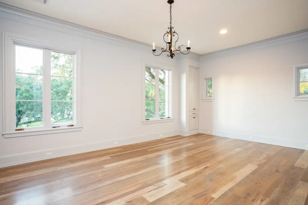 One of six bedrooms. (Photo by Savannah Montgomery)