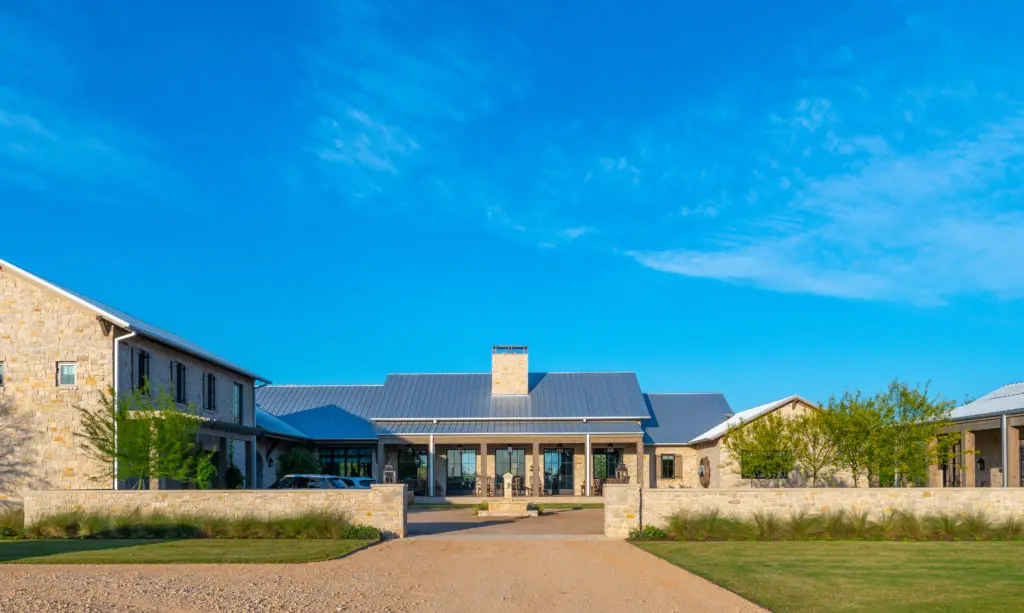 Welcome to Spread Oaks Ranch were the main house is flanked by casitas. (Photo by Michael Hunter)