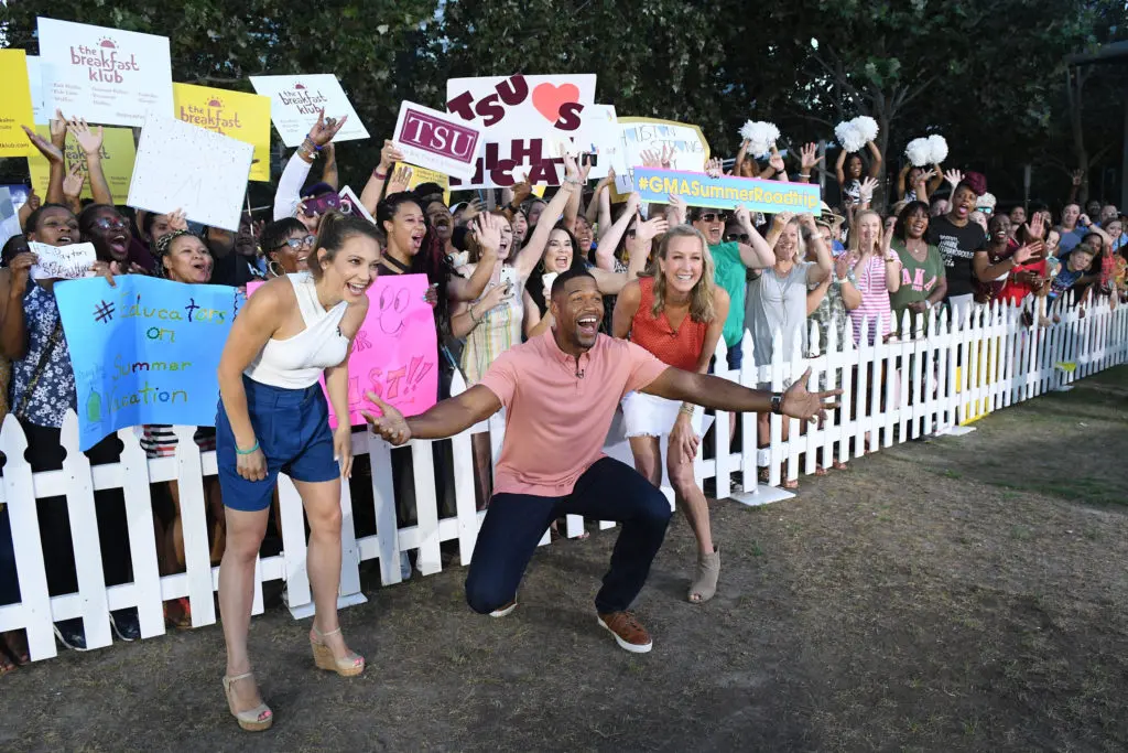 Michael Strahan is a Houston treasure.  (Photo by Lorenzo Bevilaqua/Walt Disney Television)