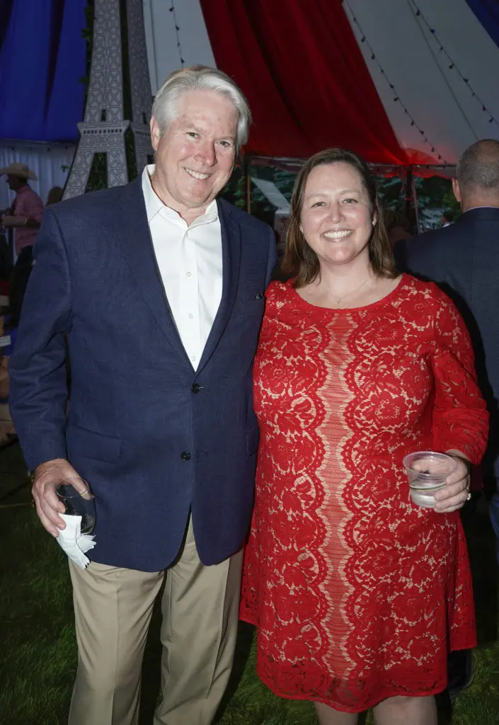 George Farish, Dr. Alyssa Rieber  (Photo by Riccardo Savi)
