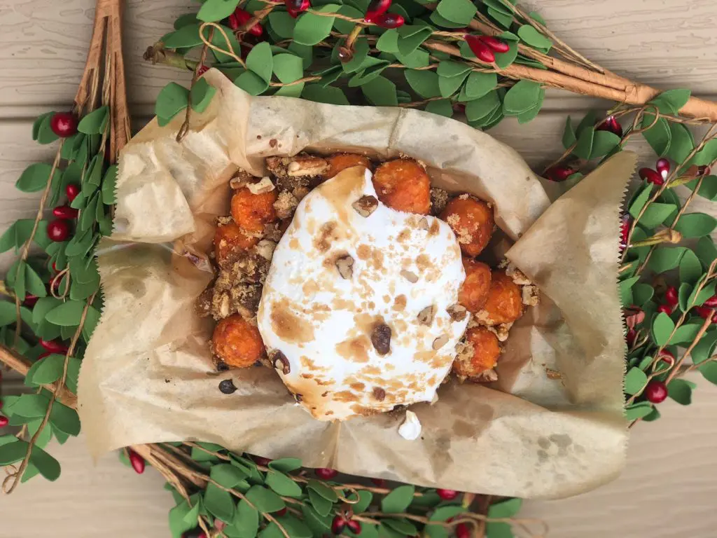 The Holiday Style sweet potato tots are addicting.