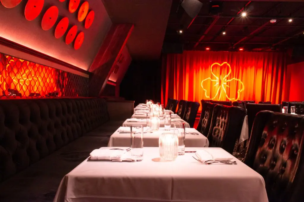 The Clover Club is open for dinner and a show. (Photo by Louis Rajsich)