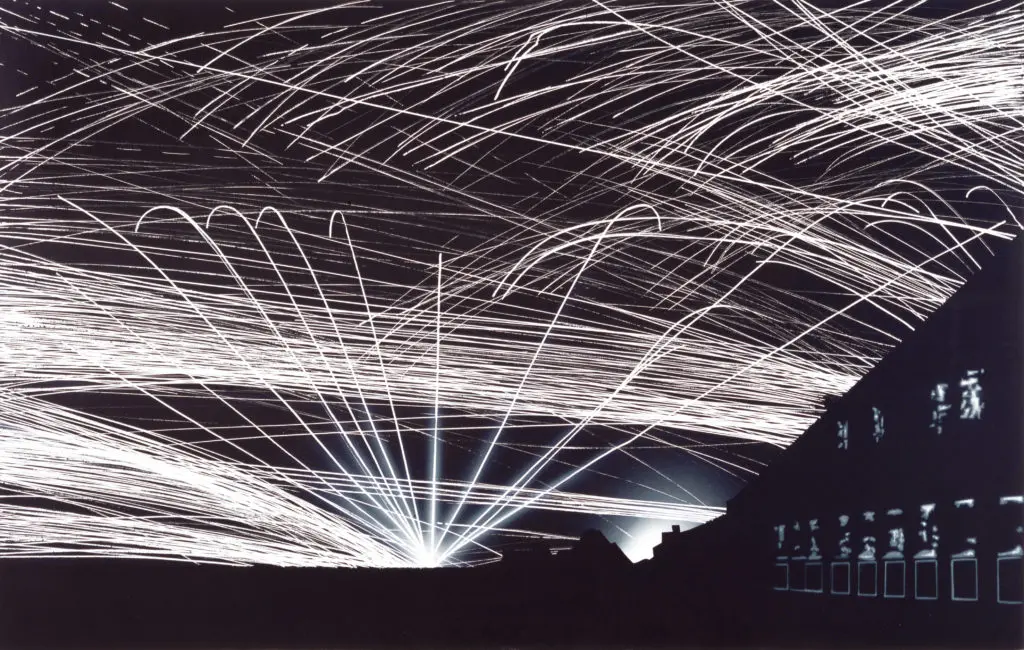 Jack Goldstein's "Untitled (#61 Burning City)," 1981