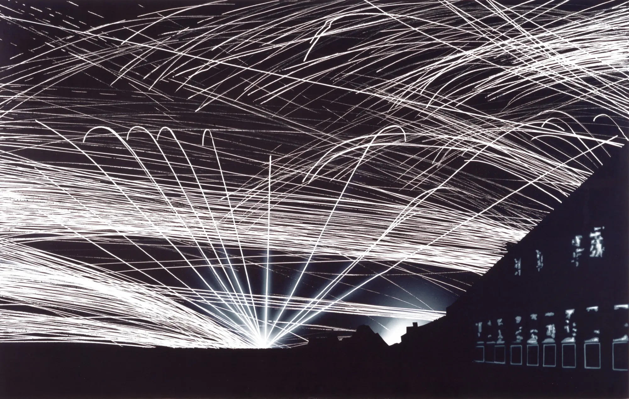 Jack Goldstein’s “Untitled (#61 Burning City),” 1981