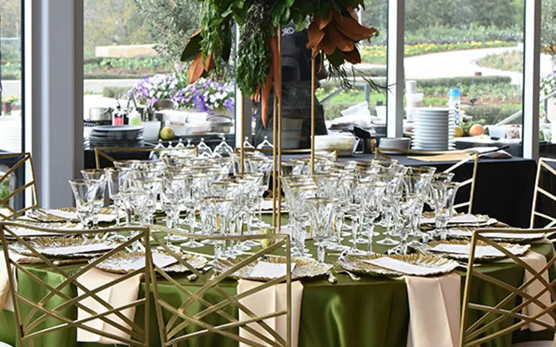 The Summer BBQ Dinner is at Dallas Arboretum on Friday.