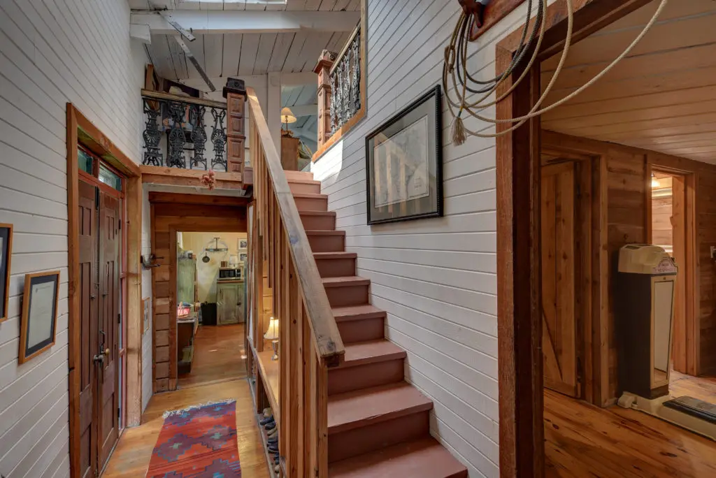 The entry hall of the main house.  (Photo by John Deans, Deans Imaging)