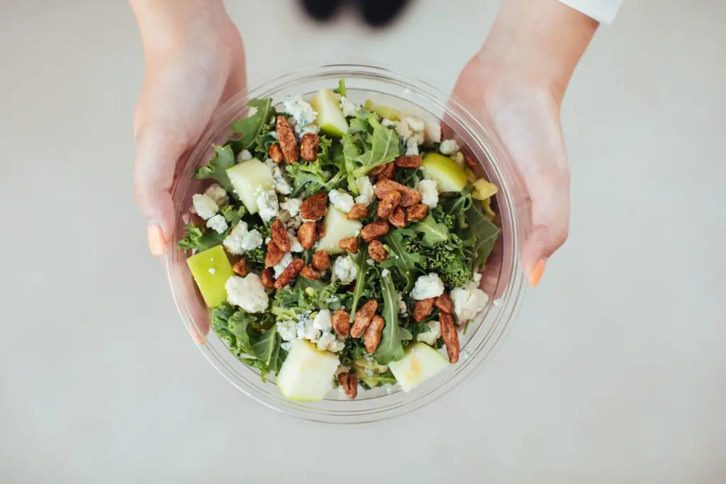 There will also be vegetarian options like the Our Big Salad. Photo by Kathy Tran
