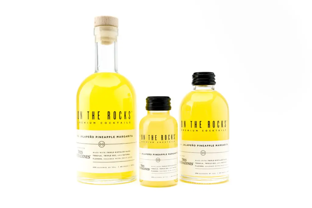 On The Rocks makes a great pre-made Jalapeno Pineapple Margarita.