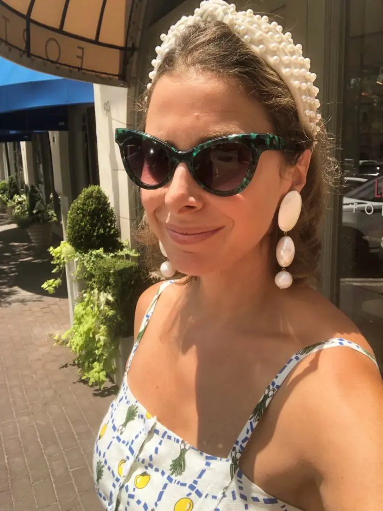 Designer Lele Sadoughi visits Forty Five Ten in Highland Park Village and gets the PC Preferential Treatment