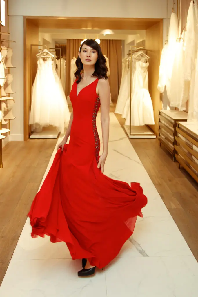 The Pronovias 'Party Edit' line includes designs for everyone from mother-of-the-bride to wedding guests.