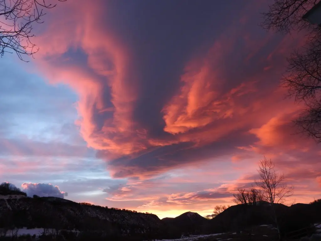 Storms are their most inspiring when coming across the mountains. (Photo by Margaret Reckling)