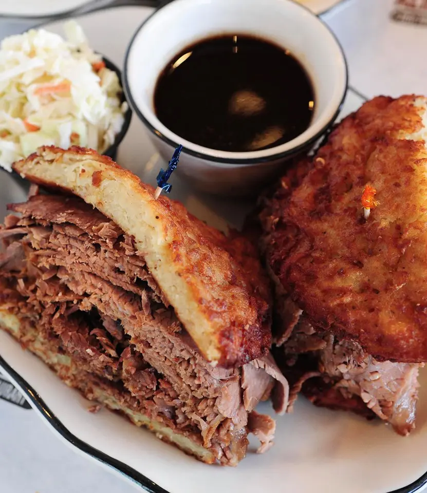 Kenny & Ziggy's menu is so, so satisfying. 