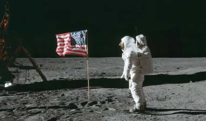 This month marks the 50th Anniversary of the iconic moon landing.  (Photo by Photos by NASA)