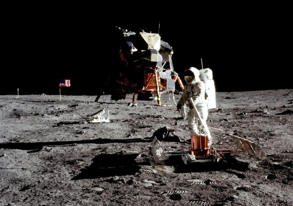 Neil Armstrong has the coolest resume.  (Photo by NASA)