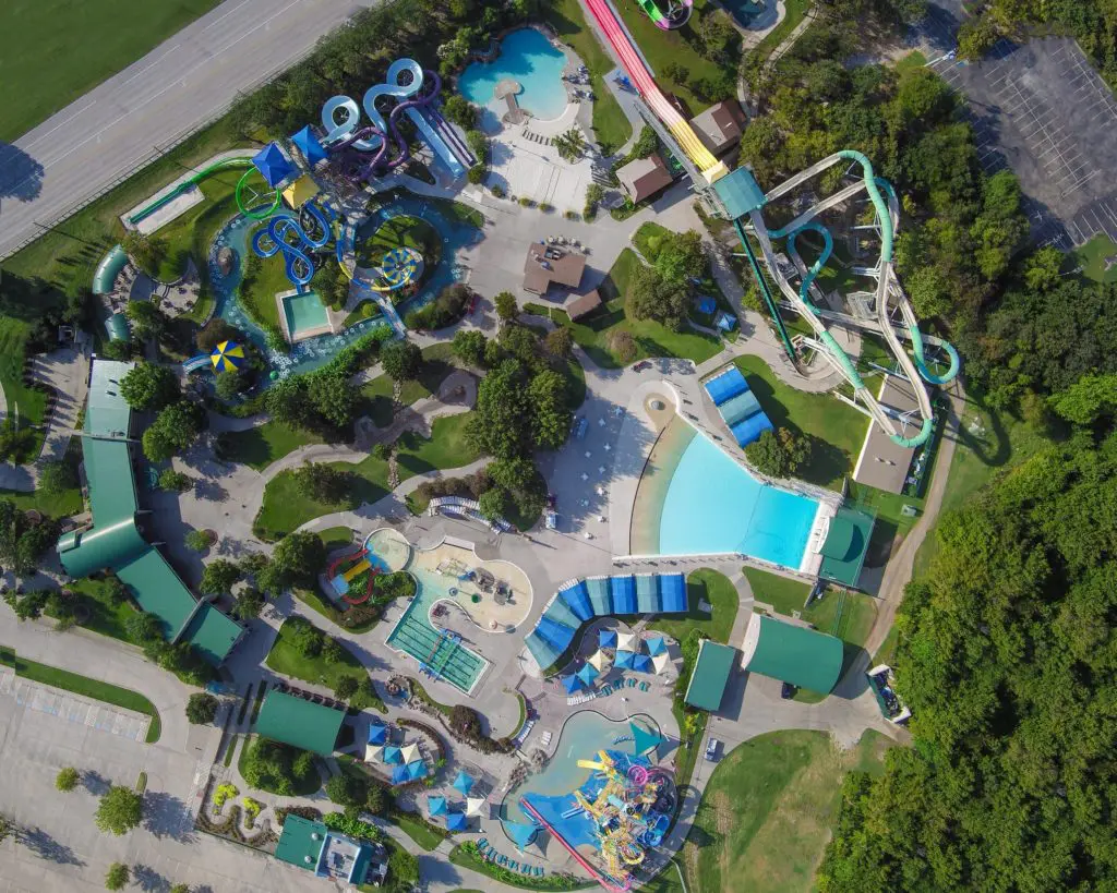 NRH20 Family Water Park is tucked into a Fort Worth suburb. 