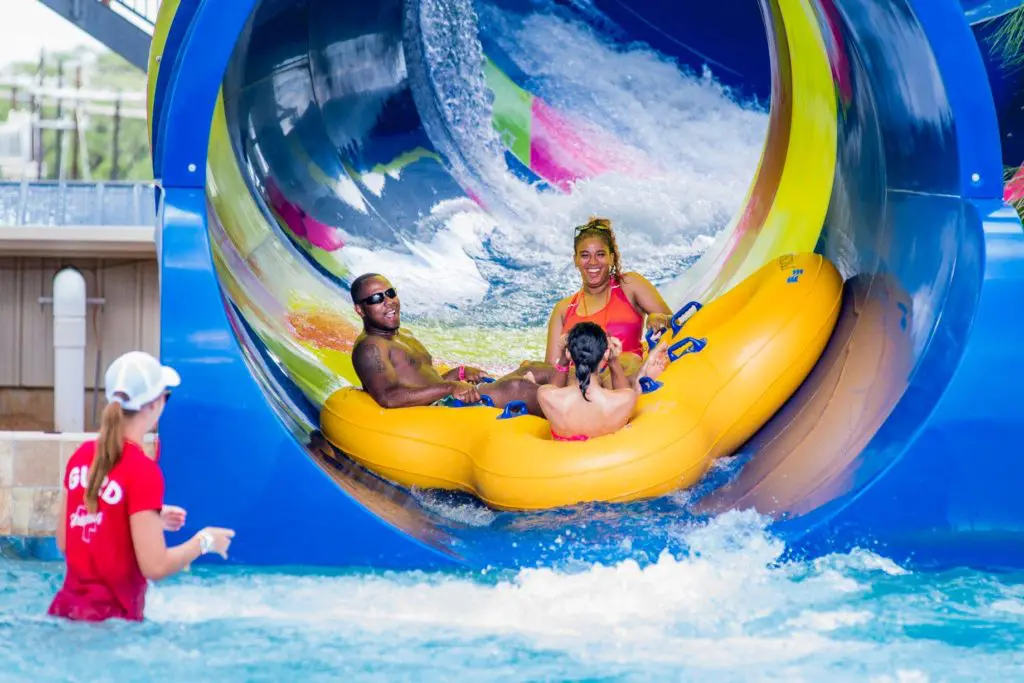 Splashway means all smiles. 