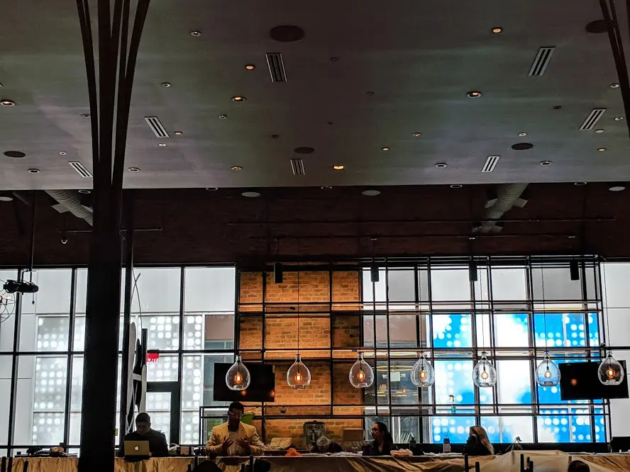 There are two bar areas at Warehouse 72. (Photography by Tina Zulu)