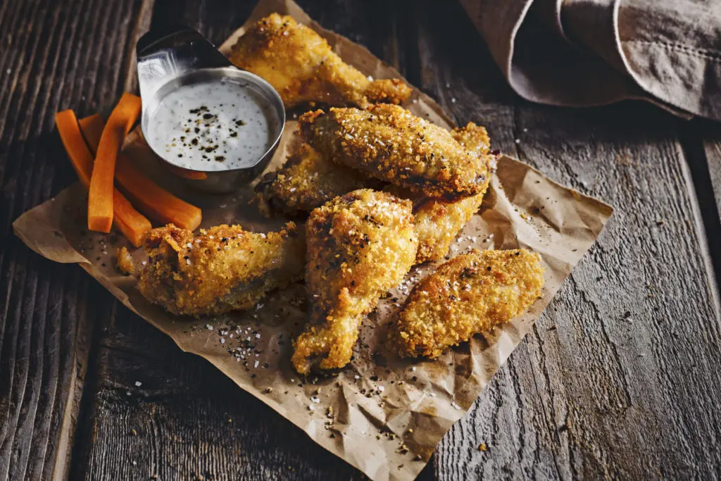 And wings.