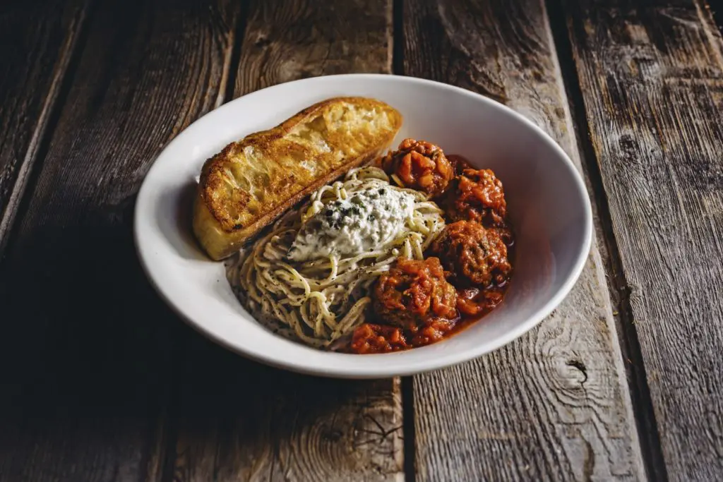 Oh, and spaghetti & meatballs. 
