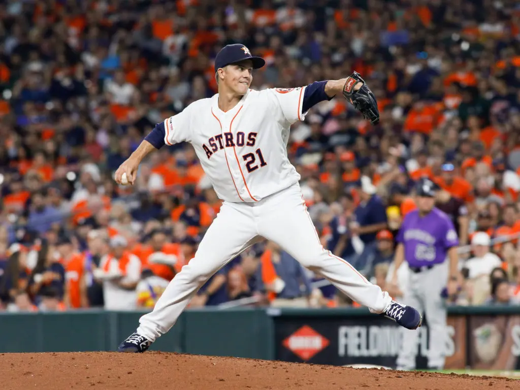 Zack Greinke knows the Astros give him a real World Series shot. (Photo by F. Carter Smith)