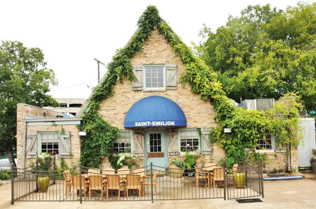 Saint-Emilion is located in a cozy cottage on W. 7th.