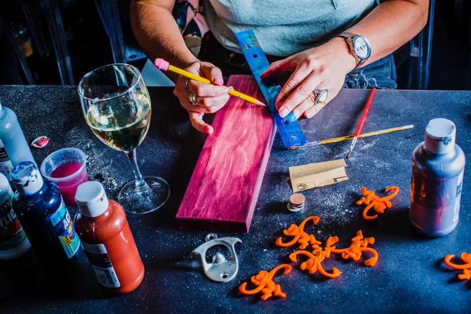 Make a bottle opener while having a bottle of wine at Upstairs Circus. 
