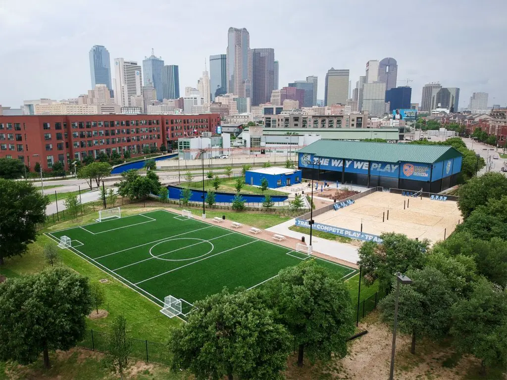New Sports Complex Opens at Dallas Farmers Market — Are You Ready for Futsal?