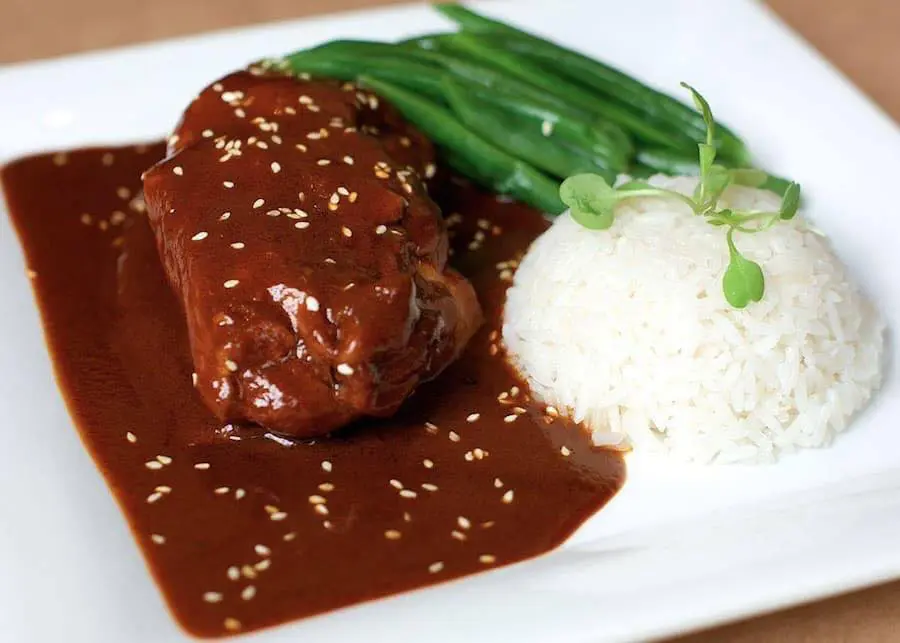 Mesa Dallas's famous mole can still be found on the La Palapa Del Sabor menu. (Courtesy of Mesa)