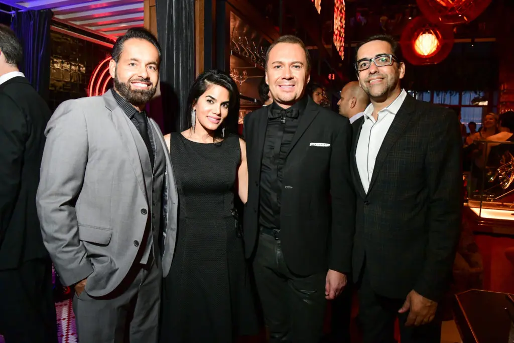 Karun & Nina Magnon, Adrian Dueñas & Marcelo Saenz (Photo by Daniel Ortiz)